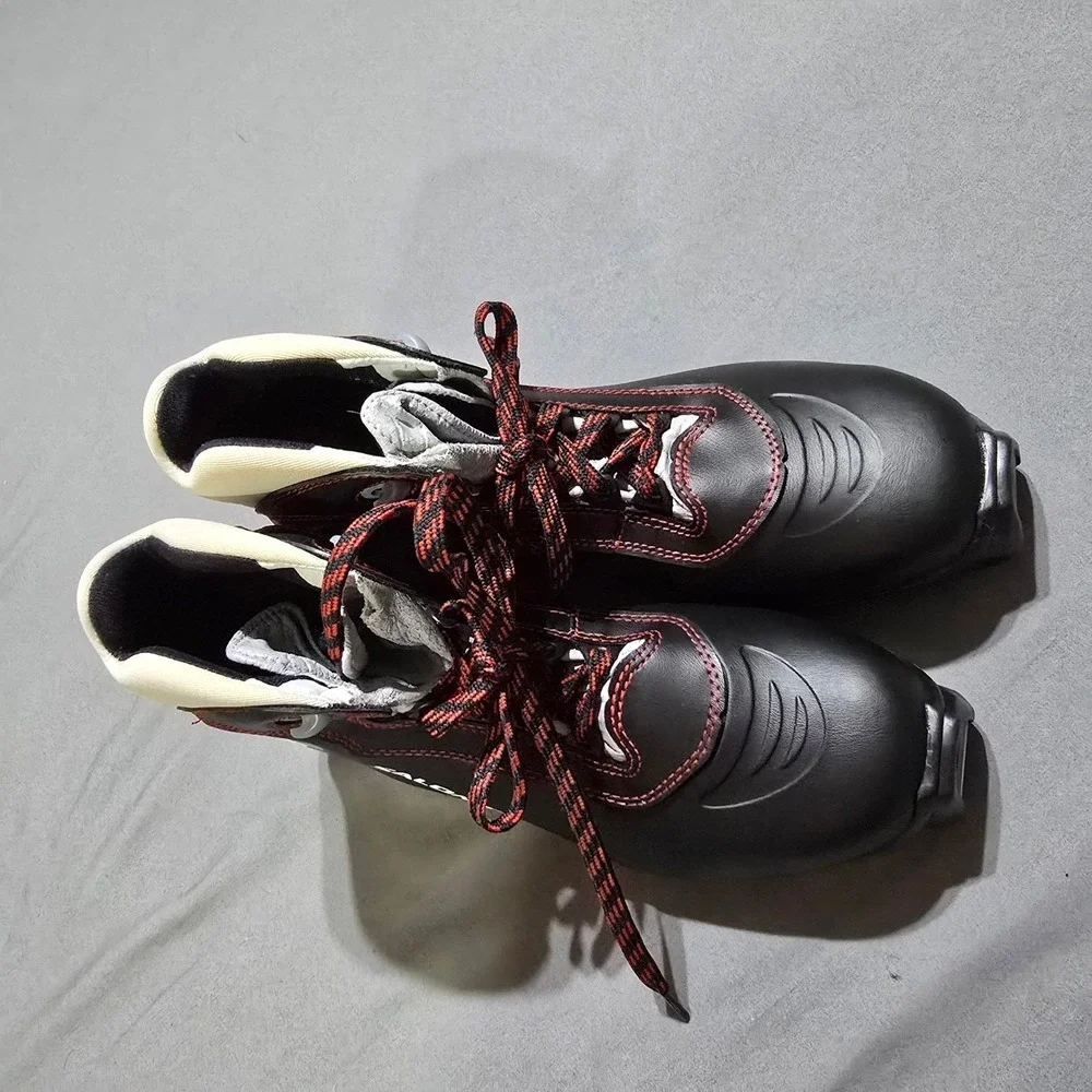SALOMON e3 SNS PROFIL Cross Country Ski Boots Size 8 41 Skis Skiing
